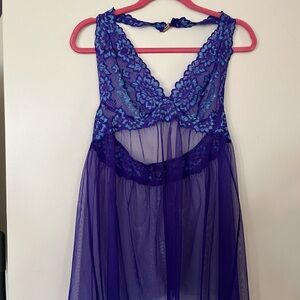 Victoria’s Secret Lace Purple Set